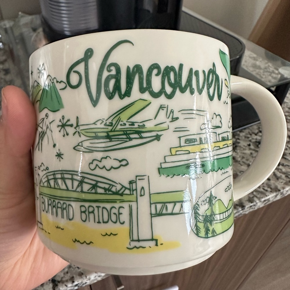 Starbucks been there series Vancouver mug